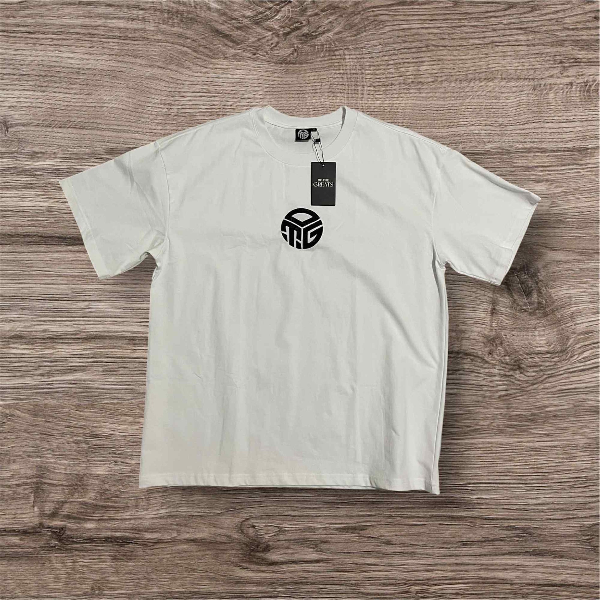 OTG White embroidery Tee